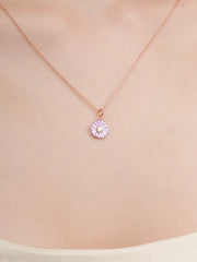 Carved Aster - Inspired Necklace