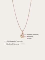 August Birthstone Necklace - Peridot