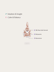 June Birthstone Charm - Moonstone