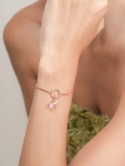 Love Fairy Charm with Rose Quartz