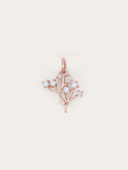 Moissanite Baby's Breath Charm