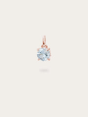 March Birthstone Charm - Aquamarine