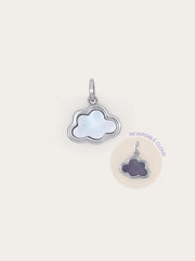 Mother of Pearl Cloud Reversible Ornament