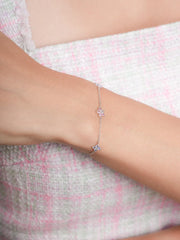 Triple Flower Bracelet