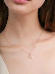 Carved Floral Necklace