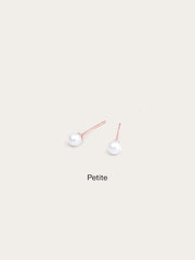 Akoya Pearl Stud Earrings (Petite)
