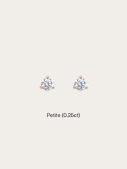 Moissanite Stud Earrings (0.25ct)