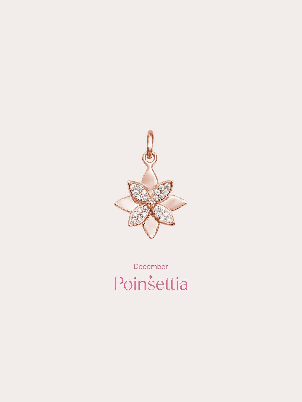 Poinsettia Charm