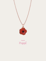 Carved Flower Necklace