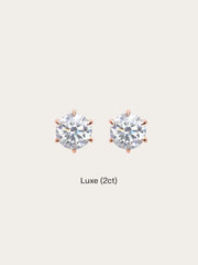 Moissanite Stud Earrings (2ct)