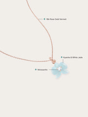 Sky Blue Orchid - Style Necklace