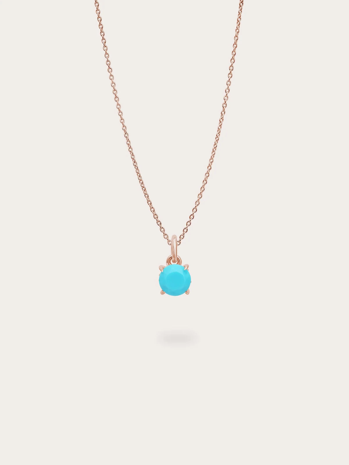 December Birthstone Necklace - Turquoise