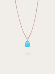 December Birthstone Necklace - Turquoise