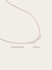 Wishing Arc Moissanite Necklace