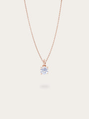 June Birthstone Necklace - Moonstone