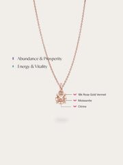 November Birthstone Citrine Necklace