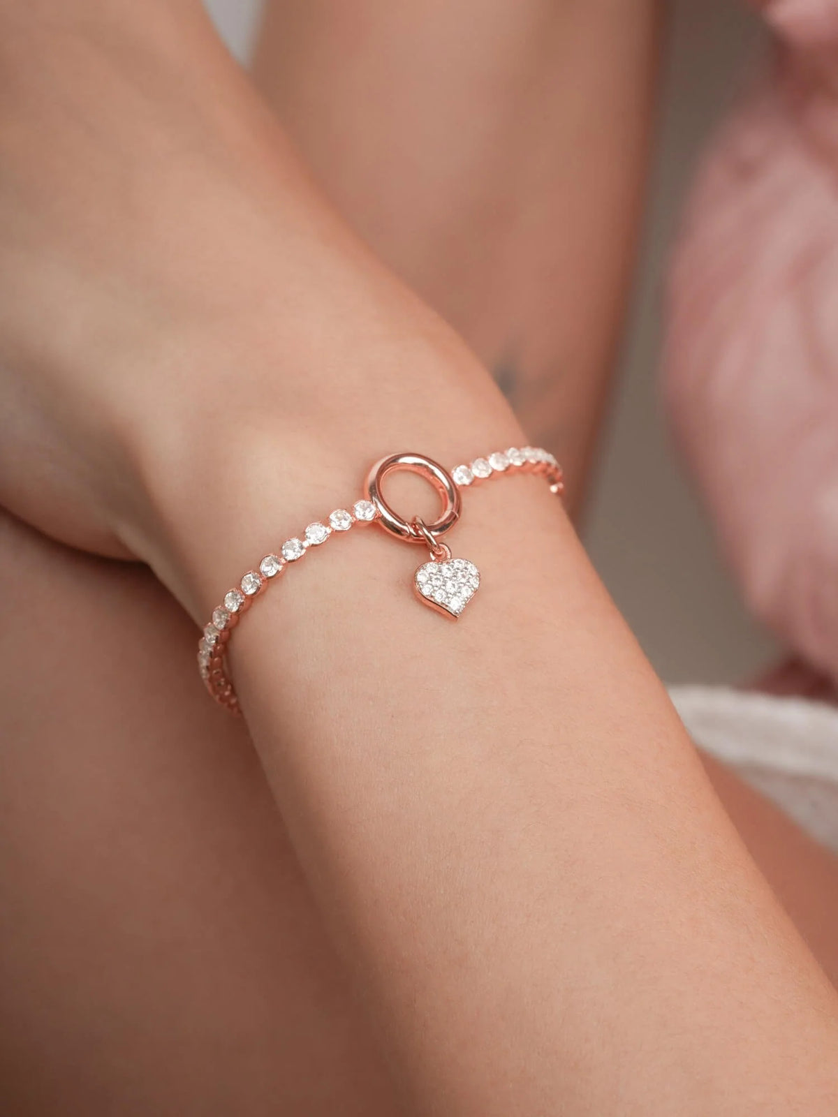 Puffy Heart Reversible Jewelry Charm