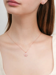 Carved Cosmic Necklace