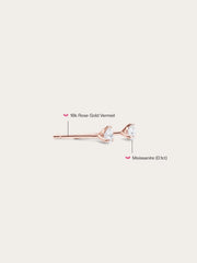 Moissanite Stud Earrings (0.1ct)